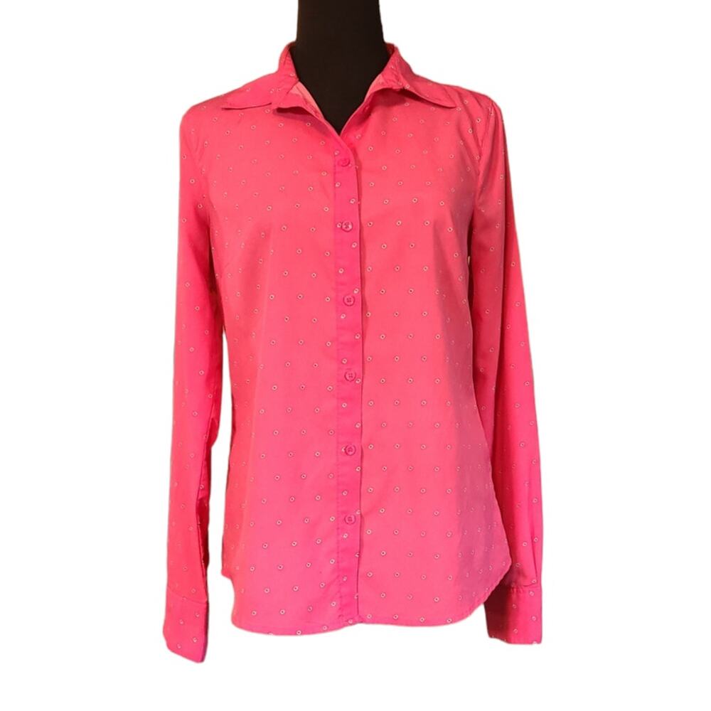 Pink Top button down Merona size Small